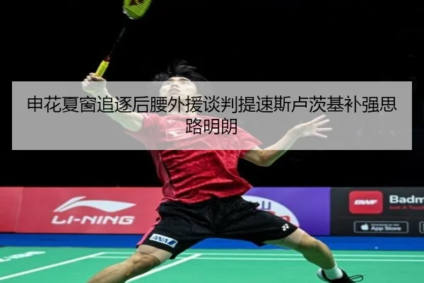 申花夏窗追逐后腰外援谈判提速斯卢茨基补强思路明朗